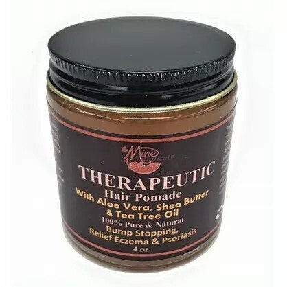 Therapeutic Hair Pomade with Aloe Vera, Shea Butter & Tea Tree Oil