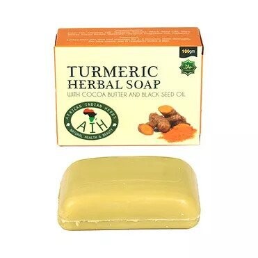 Tumeric Herbal Soap with Coca Butter and Black Seed Oil